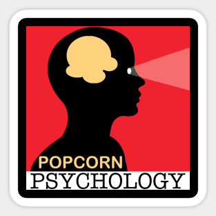 Popcorn Psychology Sticker